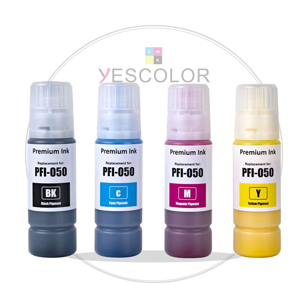 Compatible Canon PFI-050 Ink Bottle (70ml) for imagePROGRAF TC-20 & TC-21 Series