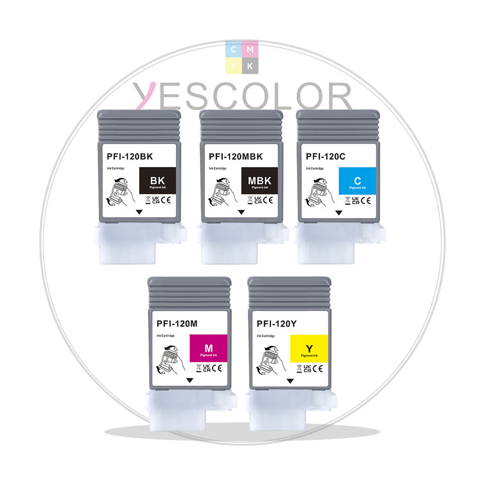 Compatible Canon PFI-120 Ink Cartridge (130ml) For imagePROGRAF TM-200, TM-205, TM-300 & TM-305