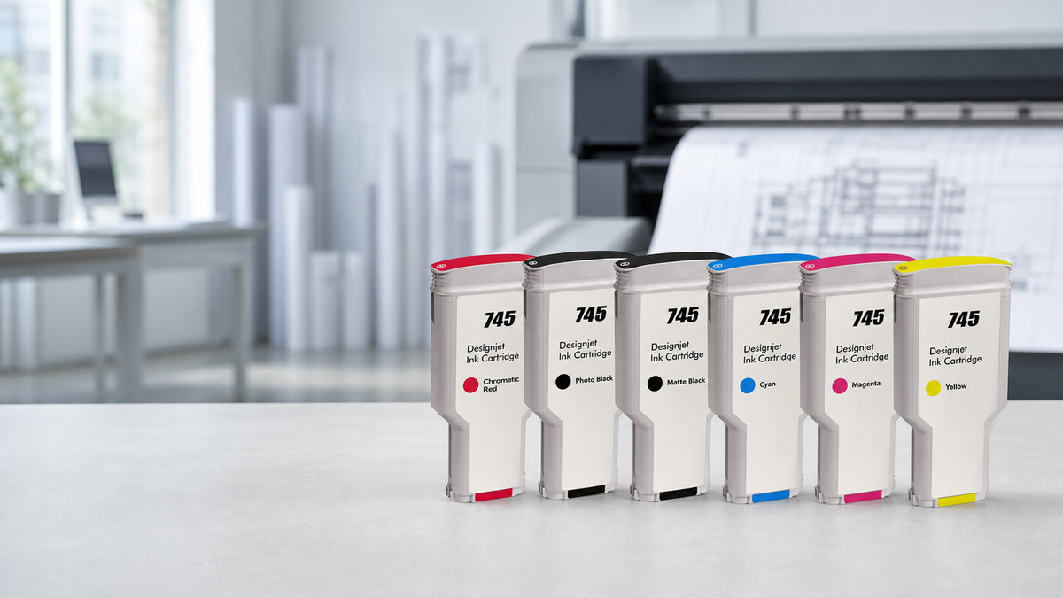 HP 745 Ink Cartridge Compatibility and Ordering Guide