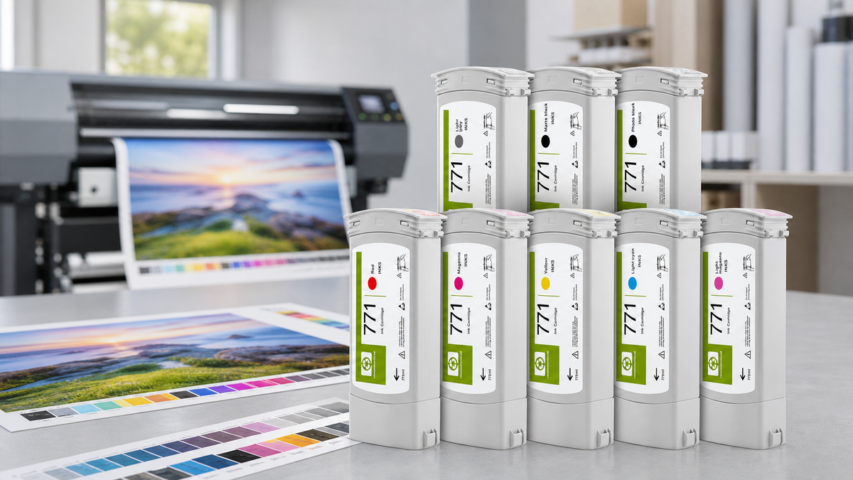 HP 771 Ink Cartridge Compatibility and Ordering Guide