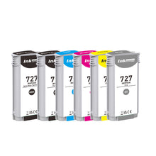 Yescolor Premium Compatible HP 727 C M Y MBK PBK GY 130ML 300ML Ink Cartridge for DesignJet T920/T930/T1500/T1530/T2500/T2530