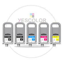 Yescolor Premium Compatible PFI-710 PFI 710 Inkjet Printer Ink Cartridge for Maintenance Cartridge MC-30 Wide Format Cartridge