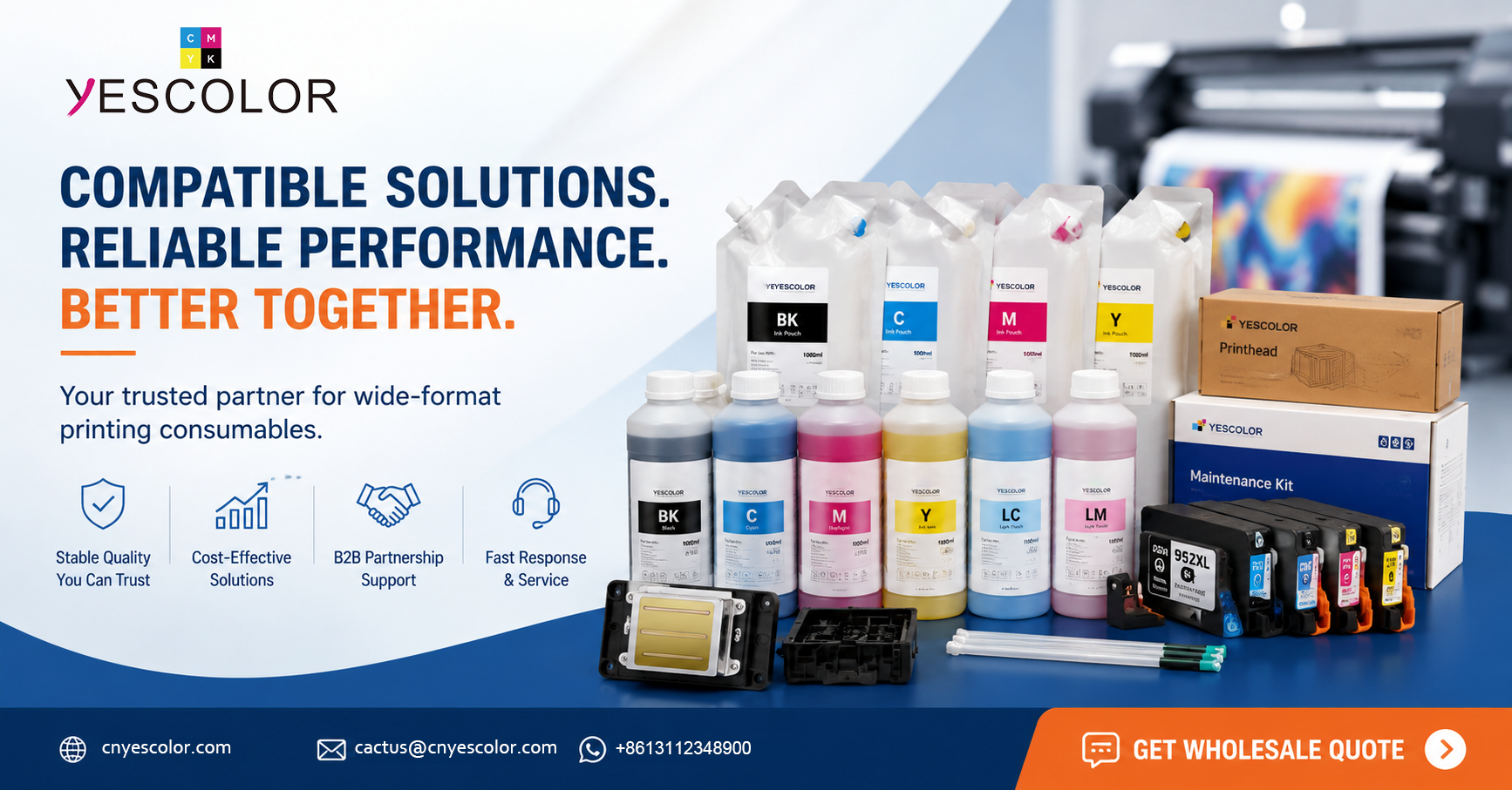 Compatible Wide-Format Ink Cartridges & Printing Consumables Supplier ...